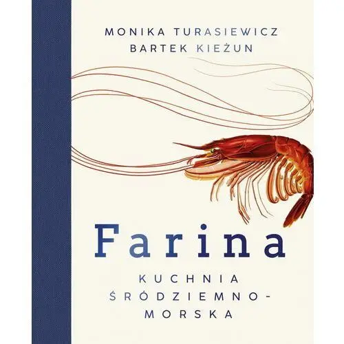 Znak koncept Farina. kuchnia śródziemnomorska