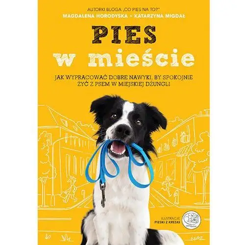 Znak literanova Pies w mieście. jak wypracować dobre nawyki, by spokojnie żyć z psem w miejskiej dżungli