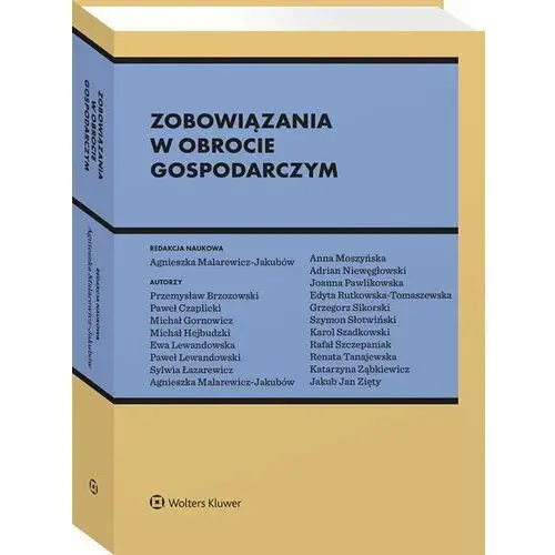 Zobowiązania w obrocie gospodarczym