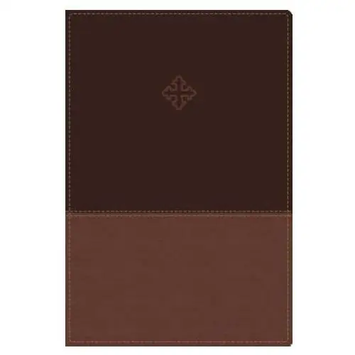 Amplified study bible, leathersoft, brown, thumb indexed Zondervan