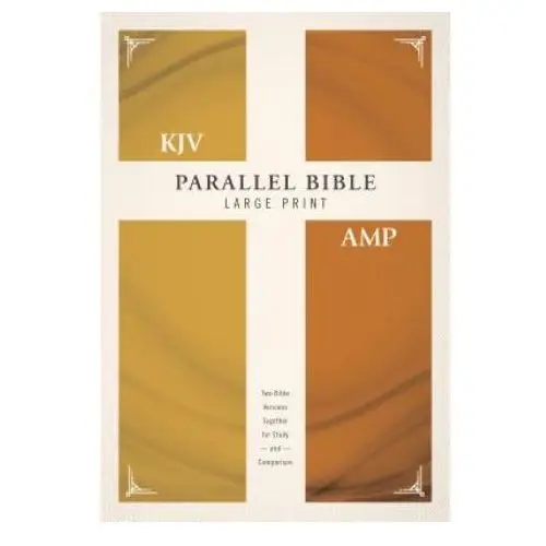 Kjv, amplified, parallel bible, large print, hardcover, red letter Zondervan