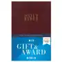 NIV, Gift and Award Bible, Leather-Look, Burgundy, Red Letter, Comfort Print Sklep on-line