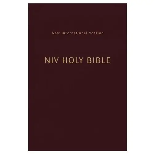 Niv, holy bible, compact, paperback, burgundy, comfort print Zondervan