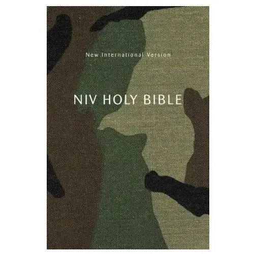 Niv, Holy Bible, Compact, Paperback, Woodland Camo, Comfort Print