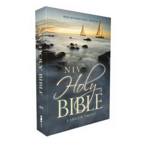 Zondervan Niv, holy bible, larger print, economy edition, paperback, blue, comfort print