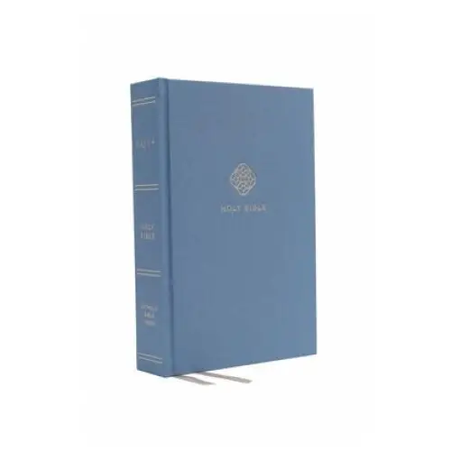 NRSV, Catholic Bible, Journal Edition, Cloth over Board, Blue, Comfort Print