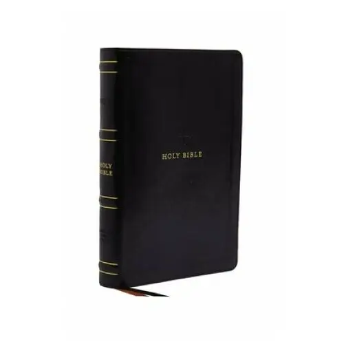 Nrsv, catholic bible, standard personal size, leathersoft, black, comfort print Zondervan