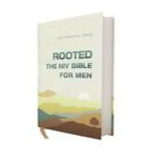 Rooted: The NIV Bible for Men, Hardcover, Cream, Comfort Print