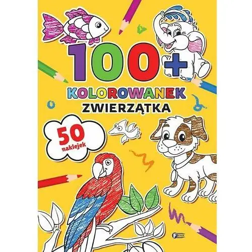 Zwierzątka. 100+ kolorowanek