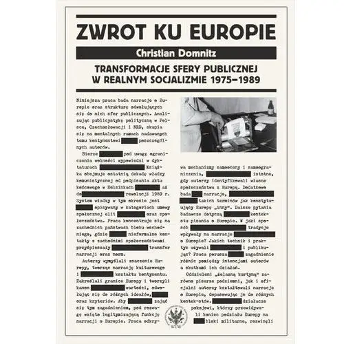 Zwrot ku europie Wydawnictwa uniwersytetu warszawskiego